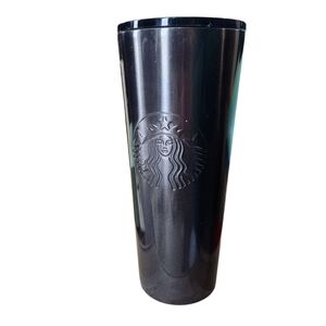 Starbucks‎ 2019 Black Glitter Gradient Stainless Steel Cold Cup Tumbler